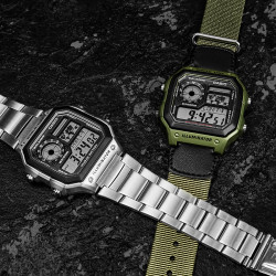 CASIO 卡西欧 AE-1200WHD-1A 男士运动电子表