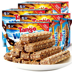 TANGO 天章 咔咔脆威化饼干 巧克力味 160g