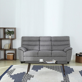 nitori 尼达利 现代简约 客厅布艺沙发三人位 小户型布沙发 诺尔2 kd