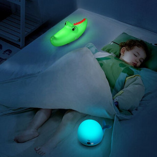 小米有品 萌趣儿童母婴床头夜灯婴儿喂奶氛围灯伴睡灯睡眠起夜灯 小鳄鱼