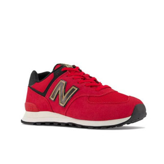 new balance 574系列 中性跑鞋 ML574OX2 黑/红 37