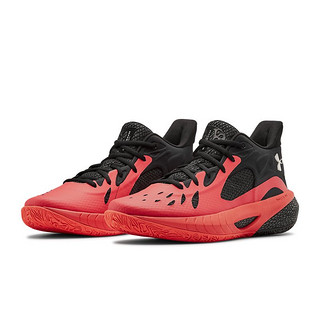 UNDER ARMOUR 安德玛 Hovr Havoc 3 中性篮球鞋 3023088-601 黑/红 37.5