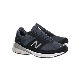 new balance 990V5系列 中性跑鞋 W990NV5 海军蓝 37