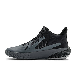 UNDER ARMOUR 安德玛 Hovr Havoc 3 中性篮球鞋 3023088-101 黑/灰 44