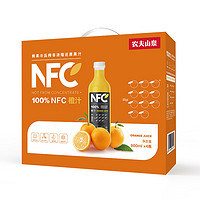 农夫山泉 nfc果汁300ml*10瓶礼盒装不加水不加糖橙汁芒果汁饮料