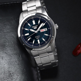 SEIKO 精工 SEIKO 5系列 43.4毫米自动上链腕表 SNKN67J1