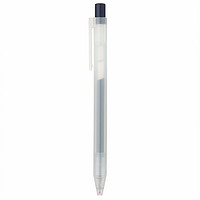 無印良品  無印良品 MUJI 按动中性笔 蓝黑色 0.5mm 10支装