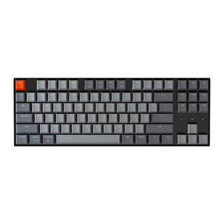 keychron K8 五金版 87键 双模无线机械键盘 黑色 佳达隆G轴茶轴 RGB