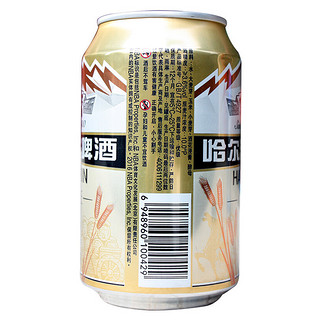 HARBIN 哈尔滨啤酒 小麦王啤酒 330ml*24听