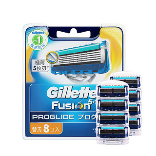 Gillette 吉列 锋隐致顺刀头 8刀头