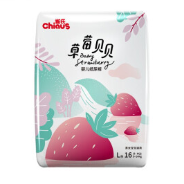 Chiaus 雀氏 薄快吸系列 草莓贝贝纸尿裤