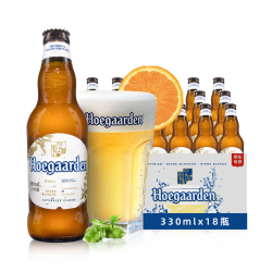 Hoegaarden 福佳 比利时风味精酿啤酒  福佳白啤酒  330ml*18瓶