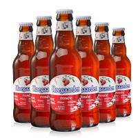 Hoegaarden 福佳 玫瑰红啤酒 248ml*6瓶