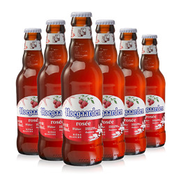 Hoegaarden 福佳 玫瑰rosee  比利时风味精酿啤酒 248ml*6瓶