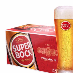 superbock超级波克经典黄啤酒进口啤酒250ml24瓶送礼整箱装葡萄牙原装