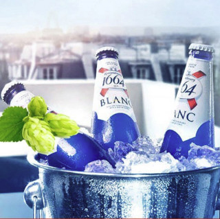 Kronenbourg 1664凯旋 克伦堡 白啤酒 330ml*24瓶