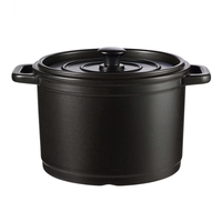 京东京造 汤锅(27.2cm、3.2L、陶瓷、黑色)