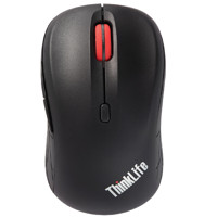 ThinkPad 思考本 WLM200 2.4G无线鼠标 1500DPI 黑色