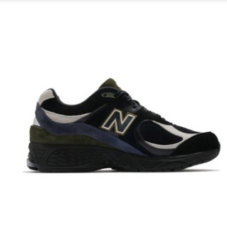 new balance 2002R系列 中性跑鞋 ML2002R9 黑蓝/墨绿 41.5