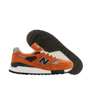 new balance 998系列 男子跑鞋 M998CTL 橙/灰/藏青 44.5