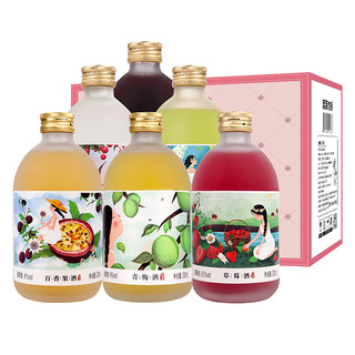 通明山 6瓶果酒组合装 330ml*6