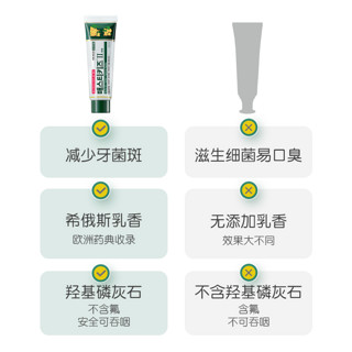 Mastikis麦斯特凯斯韩国牙膏儿童乳香牙膏儿童牙膏宝宝牙膏清洁口腔细菌牙膏清新口气口腔健康 儿童牙膏1支*70g