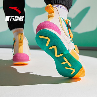 ANTA篮球鞋男鞋七龙珠联名款2020冬季新品高帮篮球鞋男运动鞋子 悟天克斯-12 8(男41)