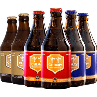  CHIMAY/智美 比利时 修道院精酿啤酒  330ml*6 瓶装