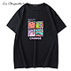 百亿补贴、移动专享：La Chapelle 拉夏贝尔 男士短袖t恤
