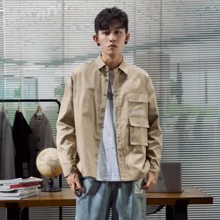 62431FC0015404826 男士多口袋衬衫