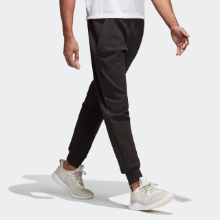 阿迪达斯官网 adidas 运动型格男装针织长裤 BQ7042 A/XL 黑