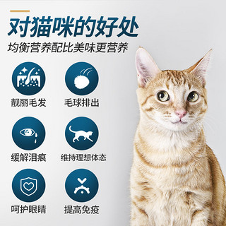 纯皓猫粮全价全期成猫幼猫增肥发腮三文鱼天然主粮英短布偶1.2KG