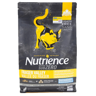 Nutrience 哈根纽翠斯黑钻菲沙河谷鸡肉混合冻干成幼猫全猫粮 5磅（6个月以上、鸡肉味）