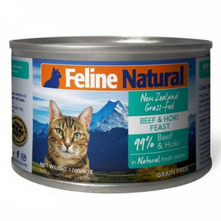 K9 Natural猫罐头170g主粮猫粮无谷主食罐头成猫幼猫通用新西兰feline猫罐头 随机口味 170g