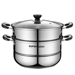 SUPOR 苏泊尔 EZ28BS05 不锈钢蒸锅 28cm