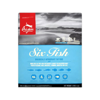 可望六种鲜鱼海藻配方全猫粮 5.4kg 加拿大进口 六种鱼 1.8kg
