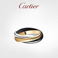 Cartier 卡地亚 Cartier卡地亚Trinity系列 黄金白金精密陶瓷戒指