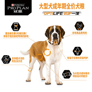 冠能狗粮2.5kg/5kg大型成犬粮良好消化配方拉布拉多金毛通用狗粮（冠能大型成犬粮2.5kg*2（良好消化适口性佳））