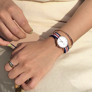Daniel Wellington 丹尼尔惠灵顿 PETITE系列 28毫米石英腕表 DW00100354