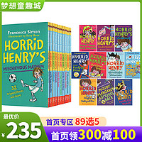 英文原版 Horrid Henry's Mischievous Mayhem 淘气包亨利 10册盒装 幽默章节桥梁小说 中小学生课外阅读 图画故事书