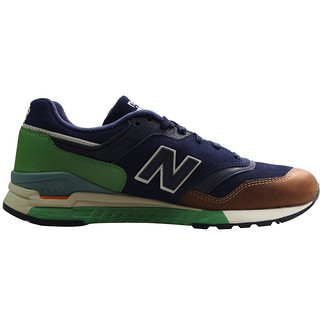 new balance 997.5系列 男子跑鞋 ML997HNA 棕蓝绿 42