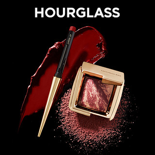 HOURGLASS 2021限定套组At Night细管烟管口红五花肉腮红高光一体