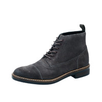 Clarks 其乐 Blackford Cap系列 男士马丁靴 261272377 灰色 40