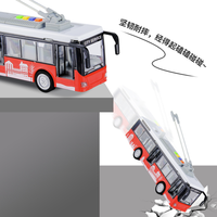 大号校车巴士可开门电车