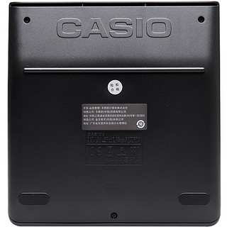 CASIO 卡西欧 DH-12-BK 中型计算器 黑色