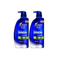 Head & Shoulders 海飞丝 男士洗发水套装450ml*2 送洗发水旅行装80ml*2