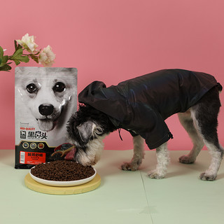 黑鼻头狗粮泰迪萨摩耶金毛美毛专用小型犬幼犬成犬粮通用型3斤（美毛成犬粮1.5kg）