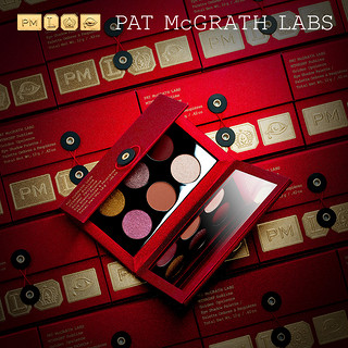 pat mcgrath labs 圣母六色眼影盘衰败玫瑰 鎏金玫瑰，送18色眼影盘