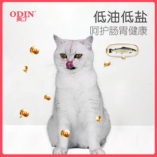 奥丁成猫专用粮增肥发腮蓝猫奶糕粮海洋鱼味猫饭天然猫粮20kg40斤（6个月以上、鱼肉味）