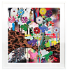 墨斗鱼艺术 村上隆 Murakami Takashi 光琳系列《光琳：京都》72x76cm 胶版版画 实木框